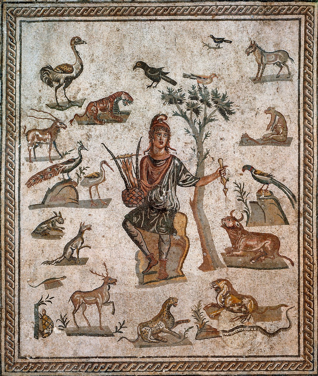 動物に囲まれたオルフェウス 2世紀 作： 小説