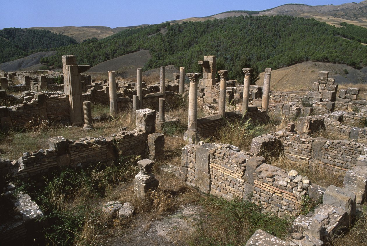 住宅地の眺め、帝国時代（紀元前27年、紀元前395年） 作： ローマ帝国時代