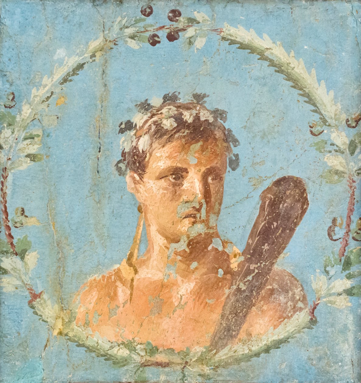 ヘラクレスを描いたフレスコ画 作： ローマンローマン