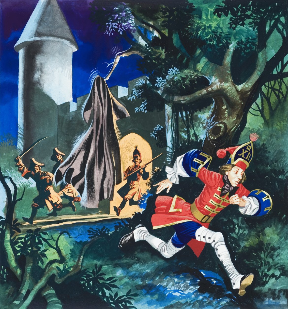 三人の兵士 作： ロン・エンブルトン