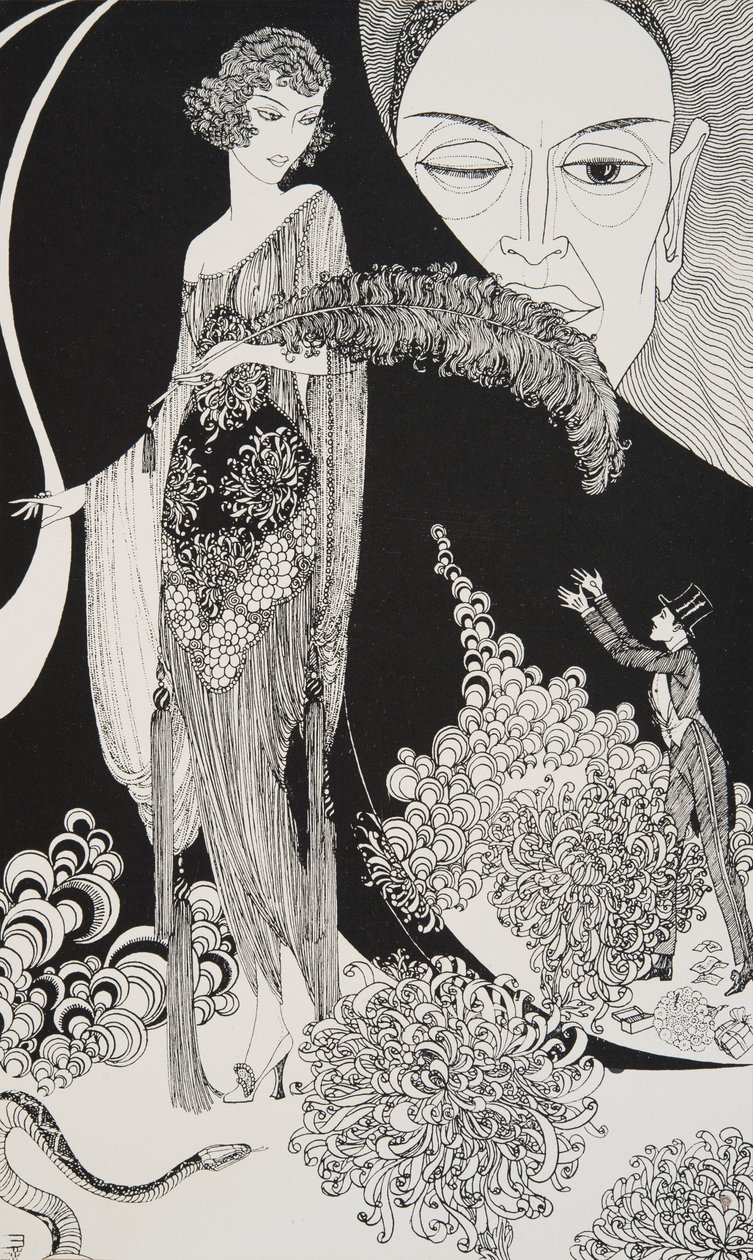 1920年のオマールカヤムのルバヤットのイラスト 作： ロナルド・バルフォア