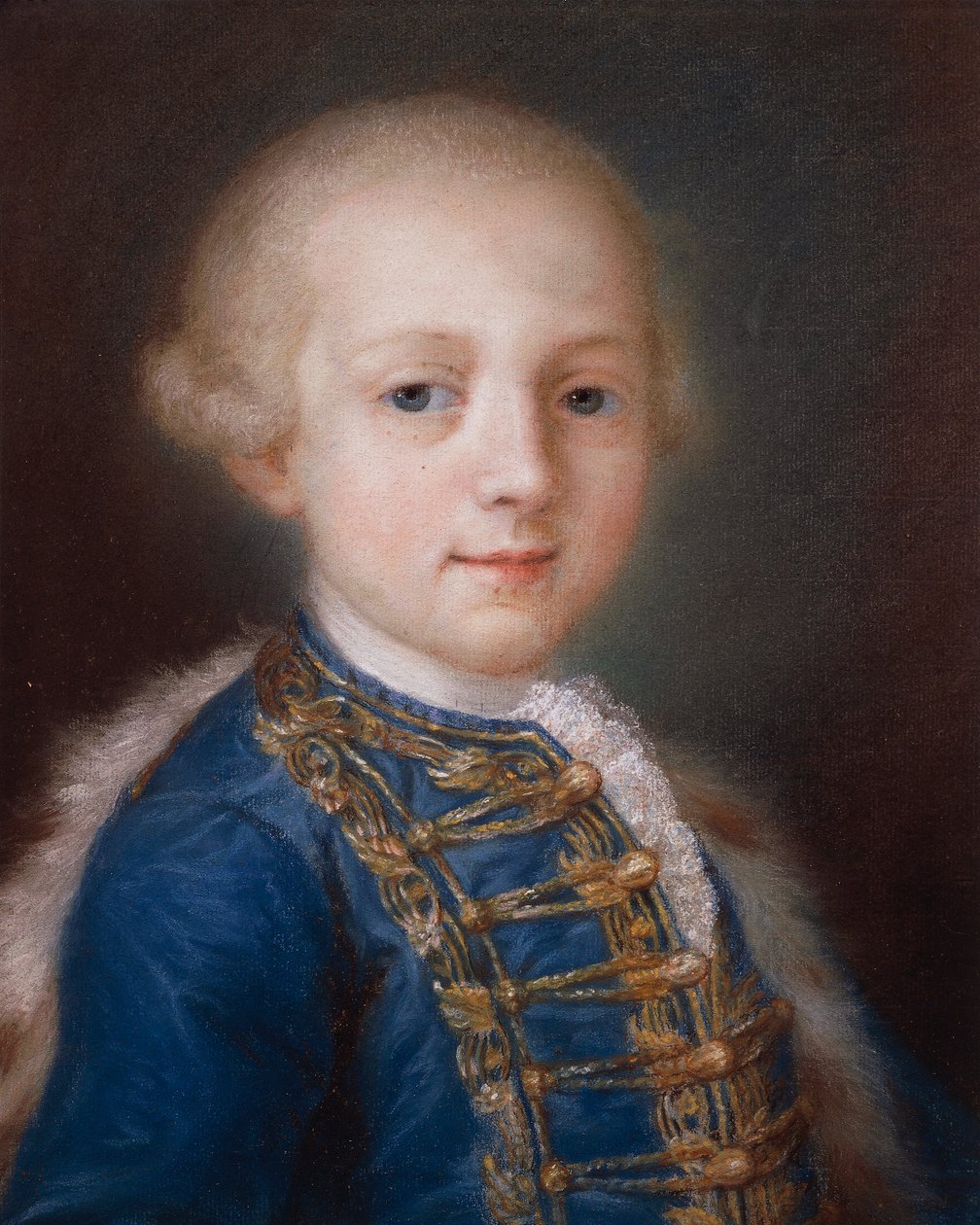 Rosalba Carriera（1673-1757）による若い男の子の肖像 作： ロザルバ・ジョヴァンナ・キャリエラ