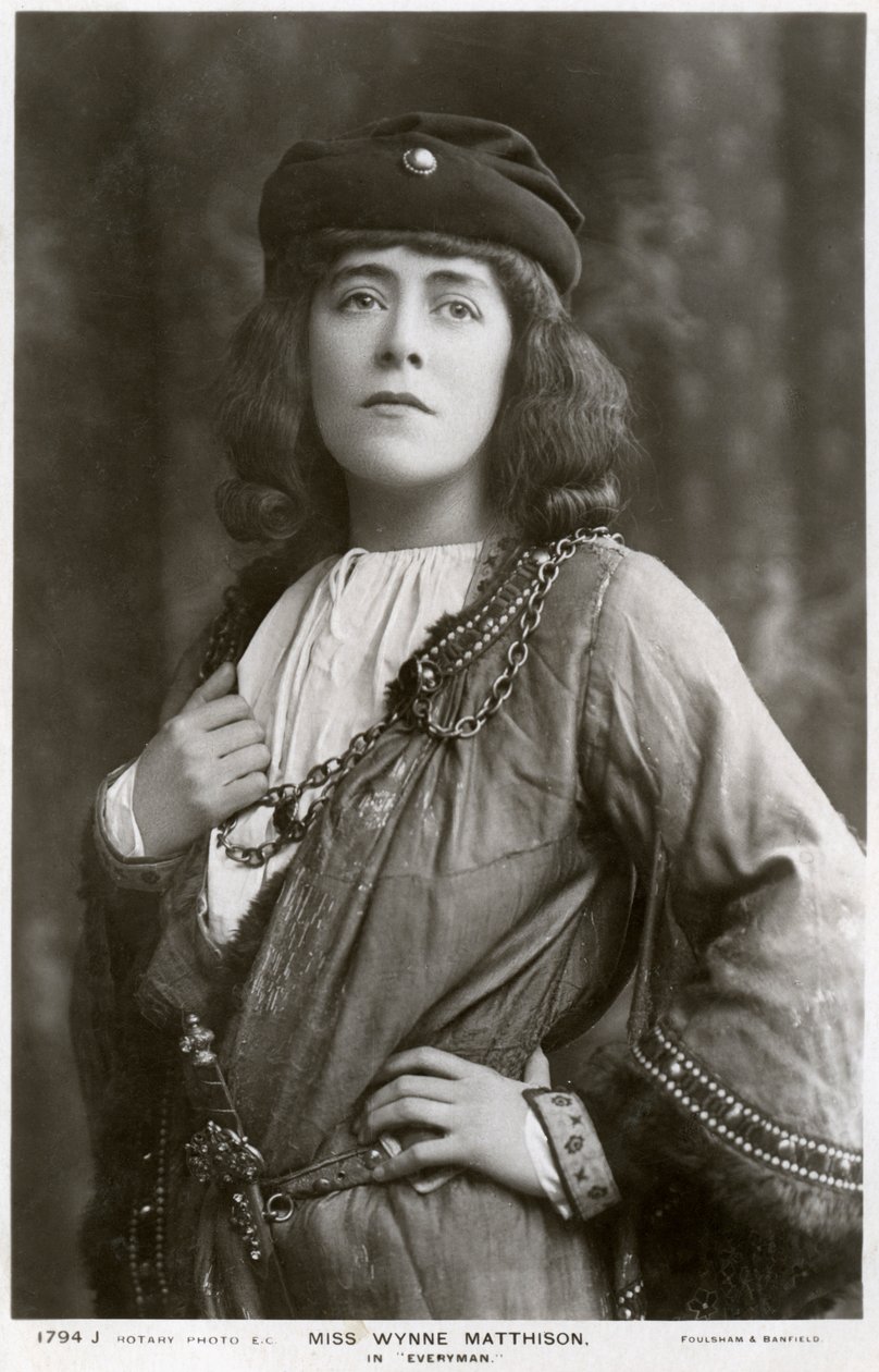 エディスウィンマティソン、イギリスの女優、c1907。 作： ロータリー写真