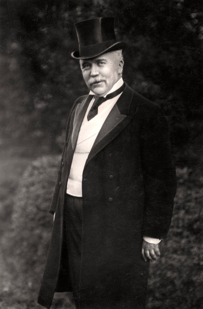 Rt Hon。ヘンリーキャンベルバナーマン卿、イギリス首相、1908年。 作： ロータリー写真