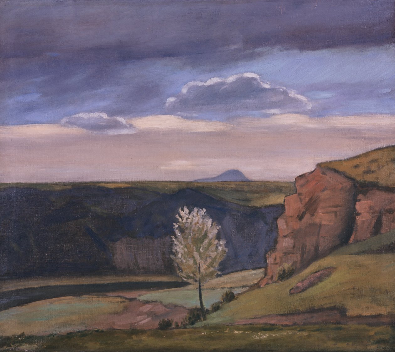 ジャロフからジープ山への眺め 作： Rudolph Vejrych