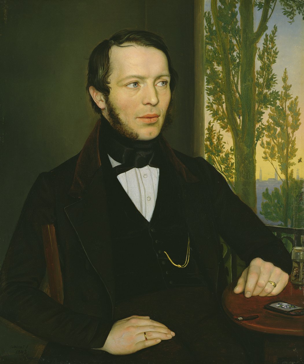 アドルフ・ワズマン（1807-53）、1843（ペアについては152287を参照） 作： ルドルフ・フリードリヒ・ワスマン