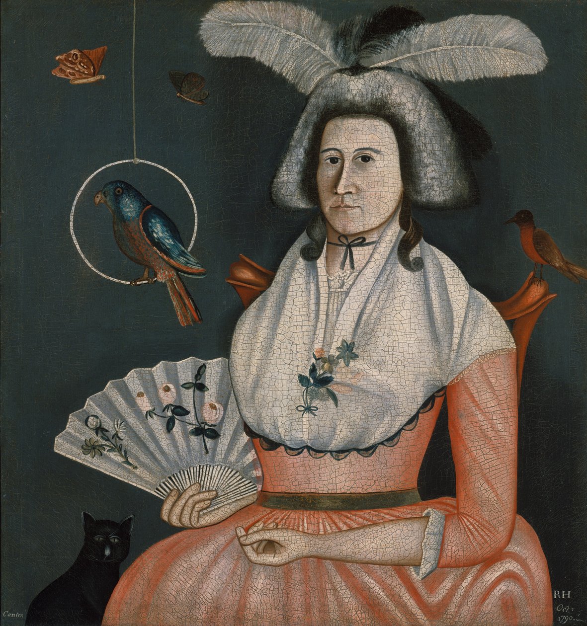 モリー・ウェールズ・フォーブズ、1790年。 作： ルーファス・ハサウェイ