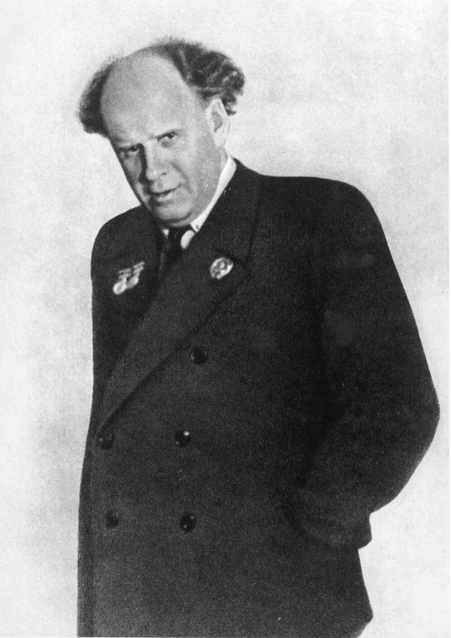 セルゲイ・アイゼンシュタイン（1898-1948）c.1943、セルゲ・アイゼンシュタイン、シネアステスの反射、1958年モスクワで出版 作： ロシアの写真家
