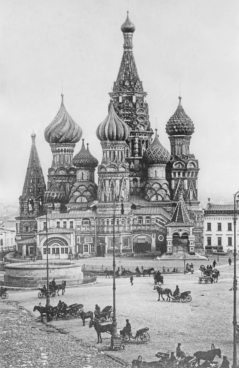 モスクワの赤の広場で祝福された聖バジル大聖堂 作： ロシアの写真家