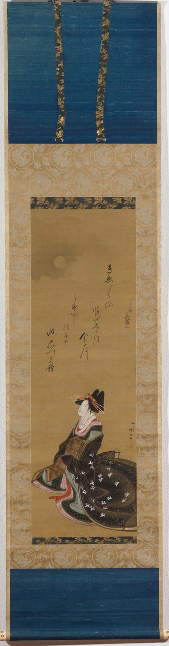 満月に思いを馳せる宮廷女官 作： 流竜峡心斎
