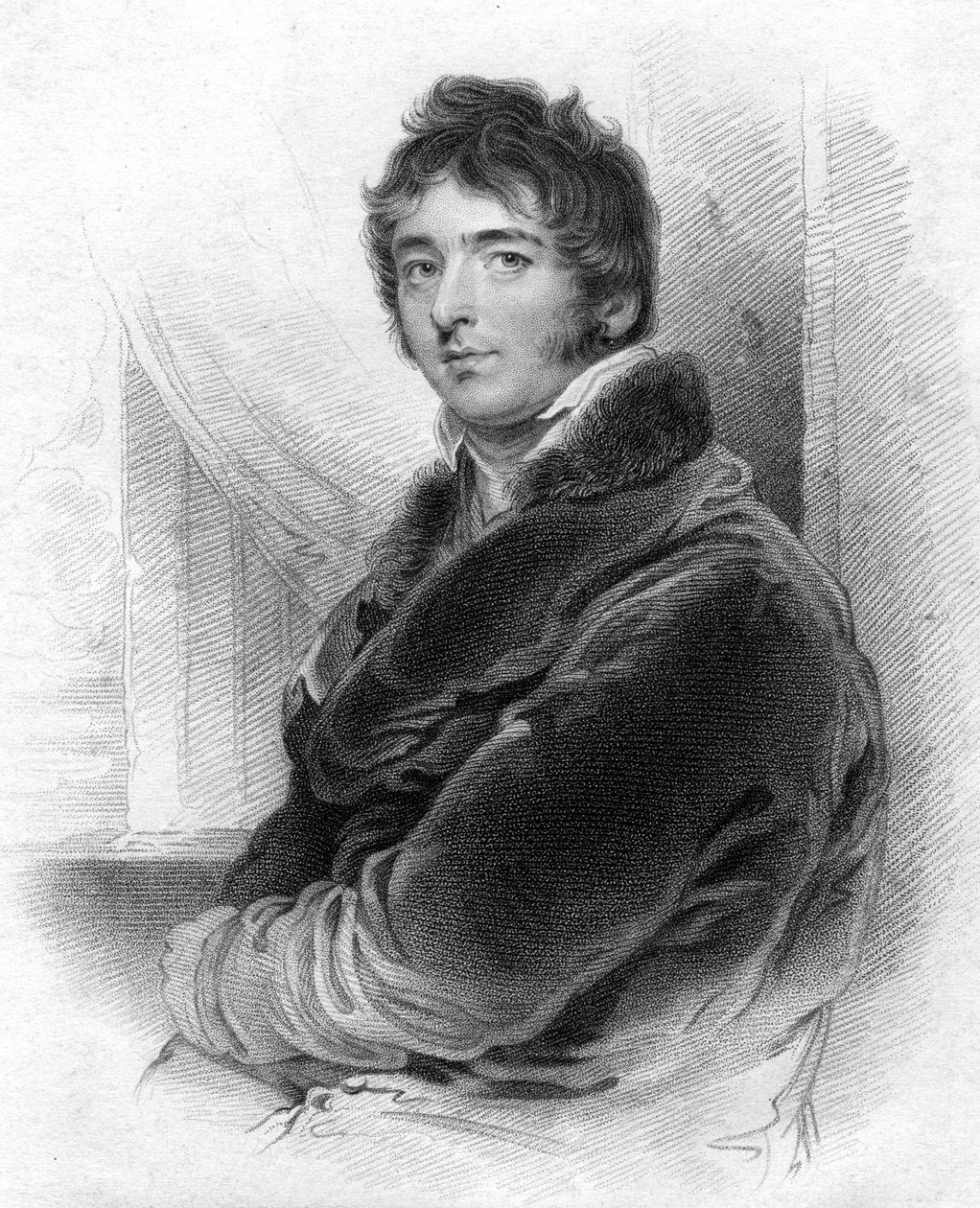 ウィリアムラム1779〜1848年、第2子爵メルボルン、19世紀。 作： S.フリーマン