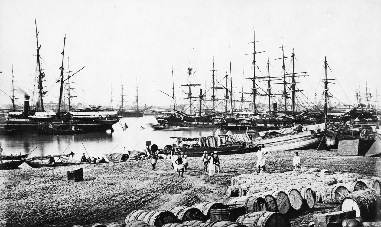 カルカッタドック、1865年頃 作： サミュエル・ボーン