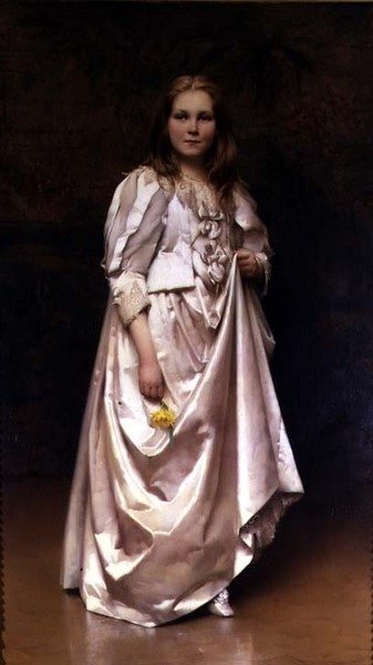 Netta Holleone、1889-90 作： サミュエル・ヘンリー・ウィリアム・ルウェリン