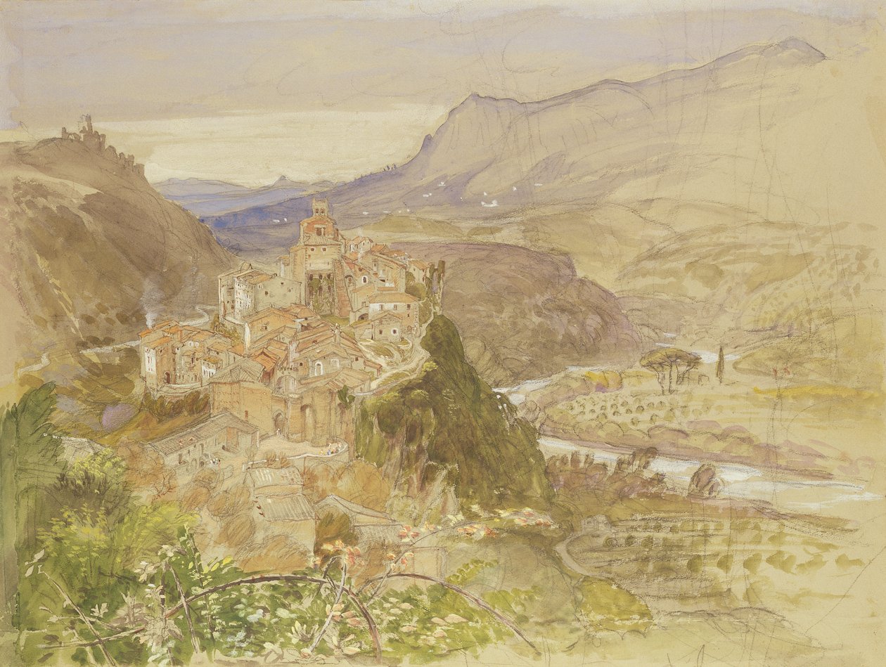 イタリアの風景 作： サミュエルパーマー