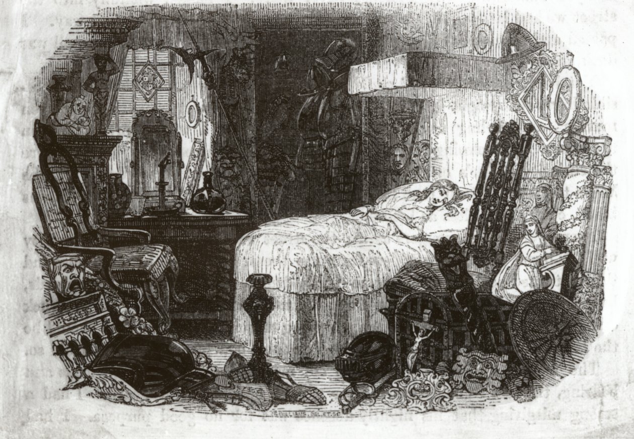 リトルネル-1840-41、彼女の穏やかな眠りの中で美しい子 作： サミュエル・ウィリアムズ