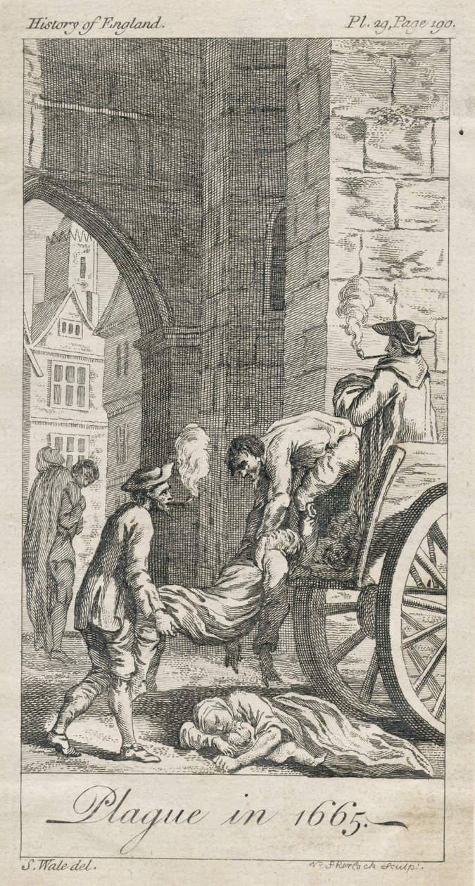 Collecting plague victims, Holywell Lane, Shoreditch, London, UK (engraving)   1461628   ja       japanese Successfully Translated  Original: Father Christmas travelling through snowy streets on his sleigh Translat: Father Christmas travelling through snow 作： サミュエル（後）クジラ