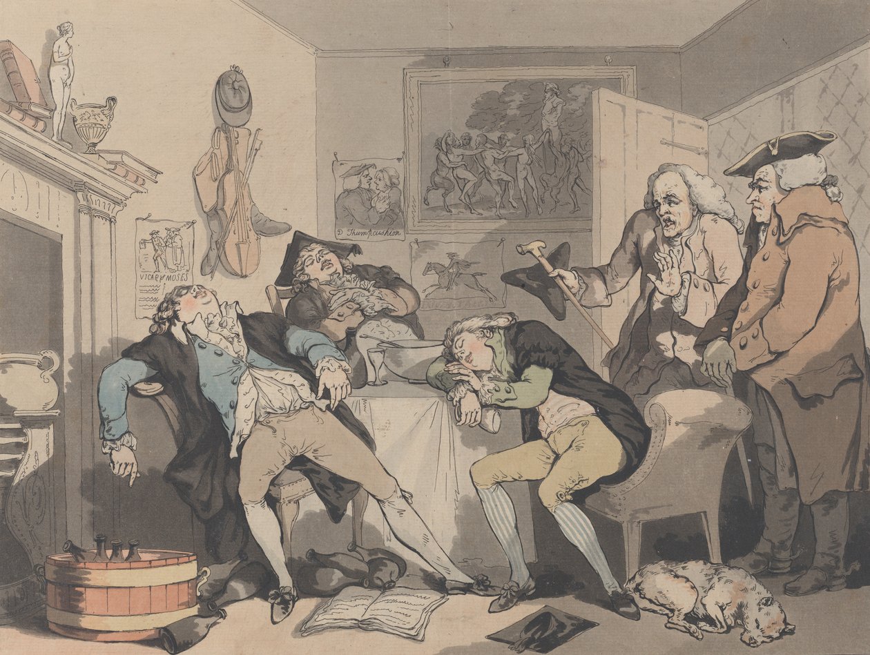 O Tempora, O Mores!, 1799. 作： サミュエル・アルケン
