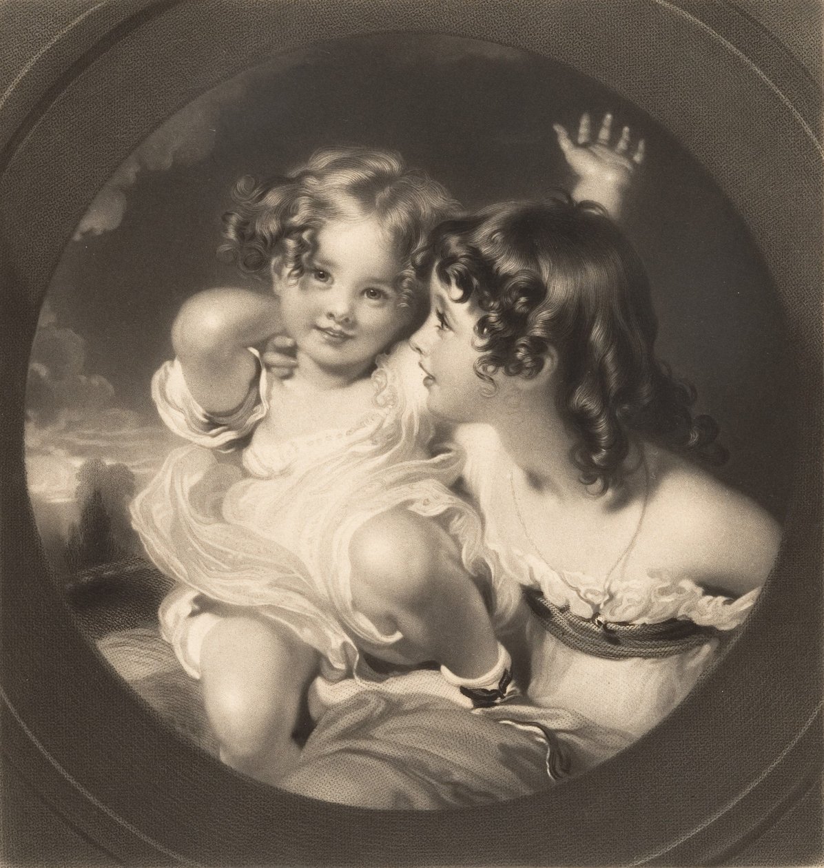 Nature The Calmady Children、1835年。 作： サミュエルカズンズ