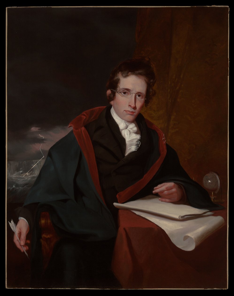 アレクサンダー・メトカーフ・フィッシャー（1794-1822）、B.A. 1813、M.A. 1816 作： サミュエル・フィンリー・ブリーズ・モールス