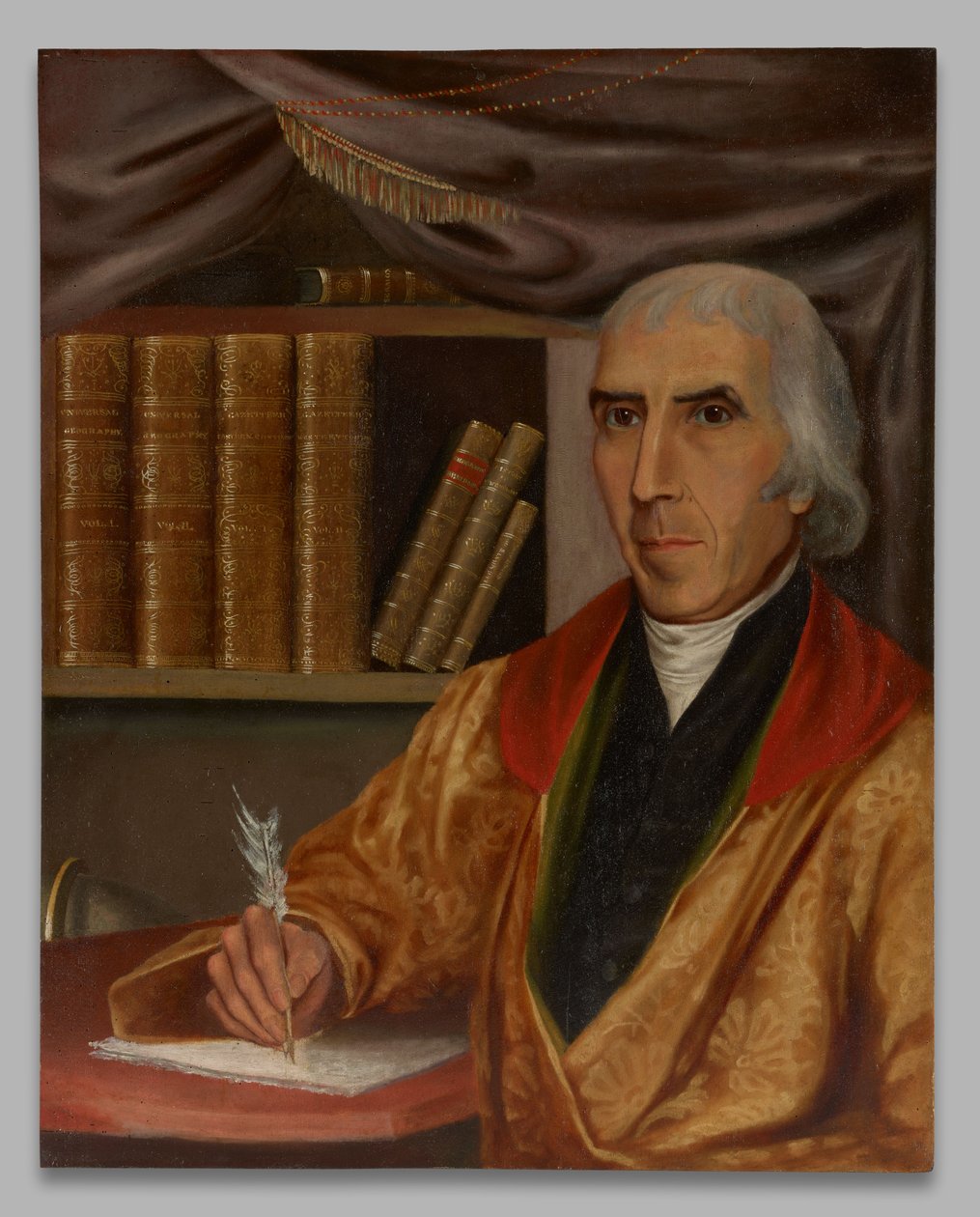 ジェダイア・モース（1761-1826）、B.A. 1783、M.A. 1786 作： サミュエル・フィンリー・ブリーズ・モールス