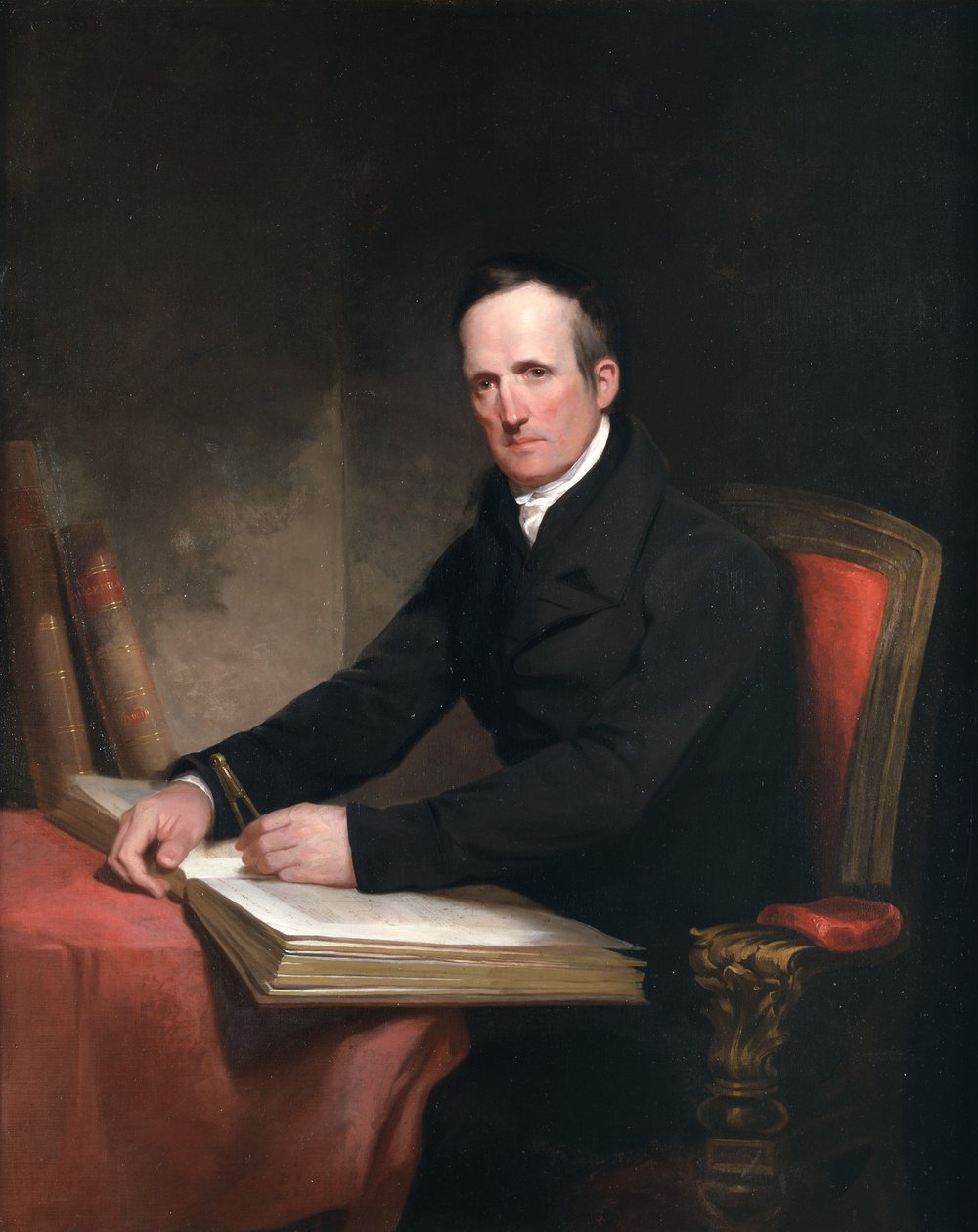 ジェレマイア・デイ（1773-1867年）、B.A. 1795、M.A. 1789 作： サミュエル・フィンリー・ブリーズ・モールス