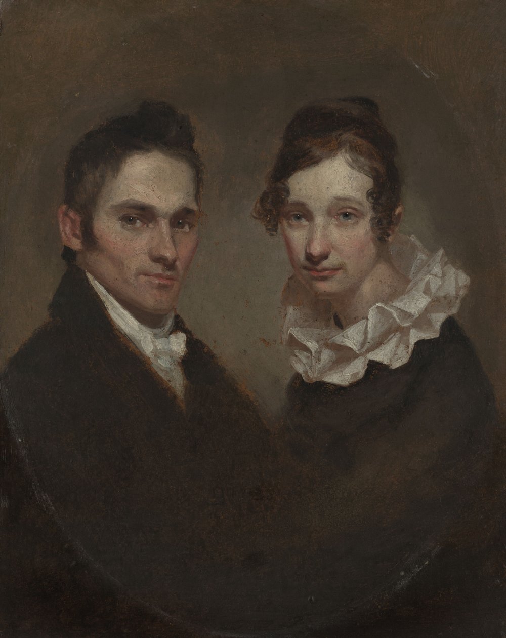 ハイラム・ビンガム牧師とシビル・モーズリー・ビンガム（1789年–1869年；1792年–1848年） 作： サミュエル・フィンリー・ブリーズ・モールス