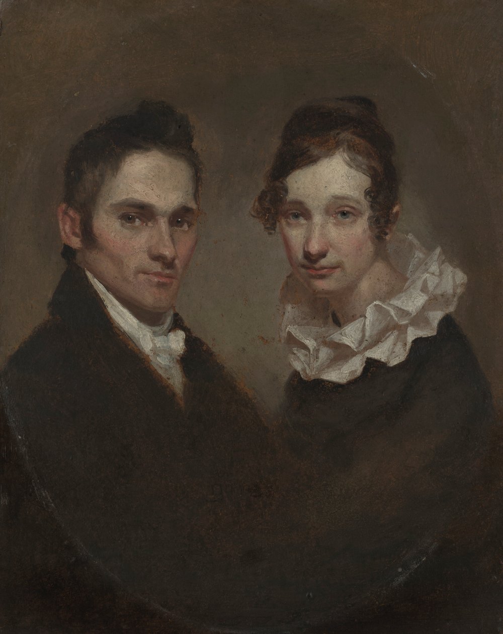 ハイラム・ビンガム牧師とシビル・モーズリー・ビンガム（1789年） 作： サミュエル・フィンリー・ブリーズ・モールス