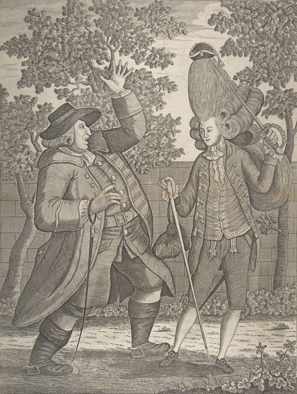 さて、これは私の息子のトムですか、カリフォルニア州。 1773年。 作： サミュエル・ヒエロニムス・グリム