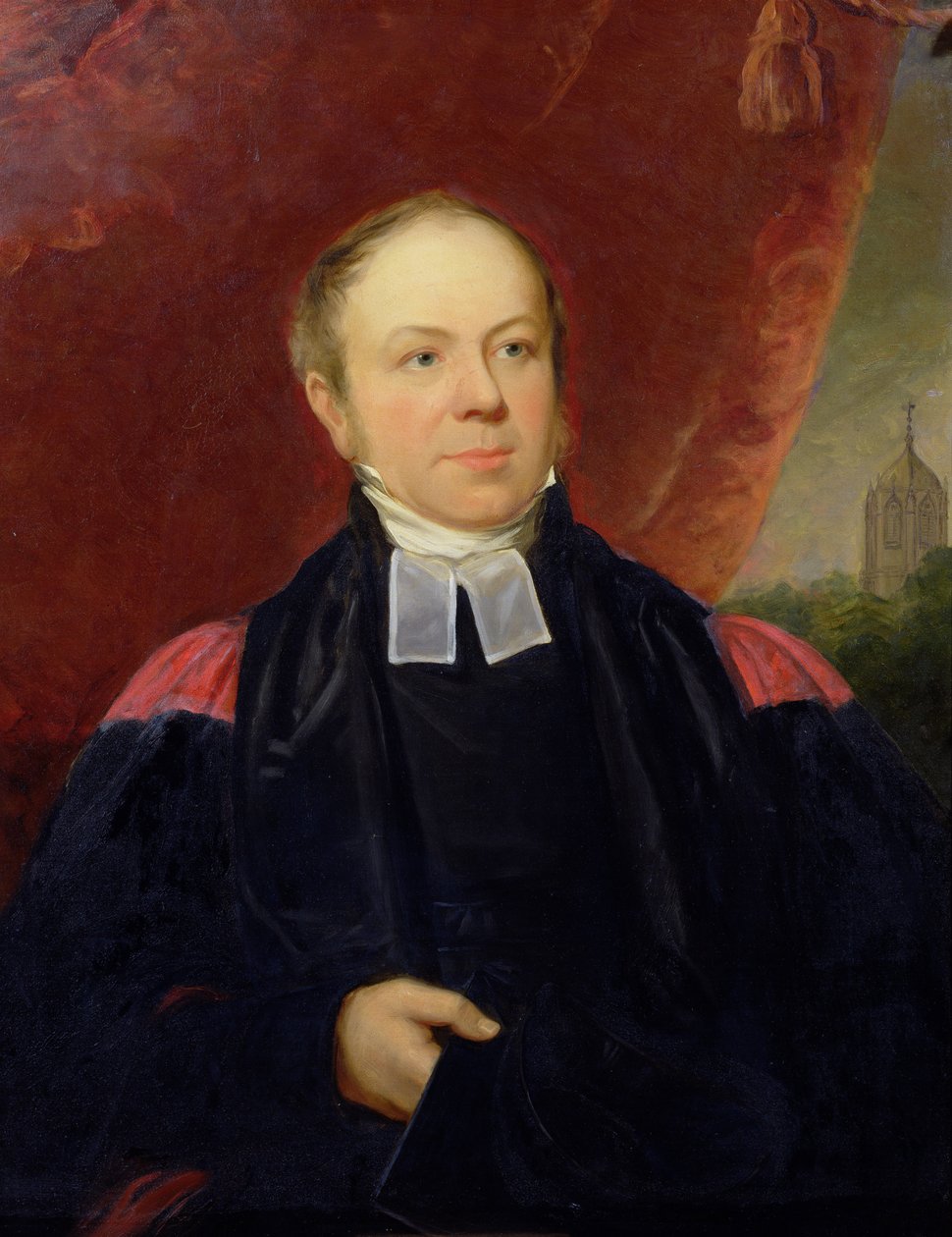 ウィリアム・バックランドの肖像（1784-1856）オックスフォード大学の鉱物学教授、ウェストミンスター学部長 作： サミュエル・ハウエル