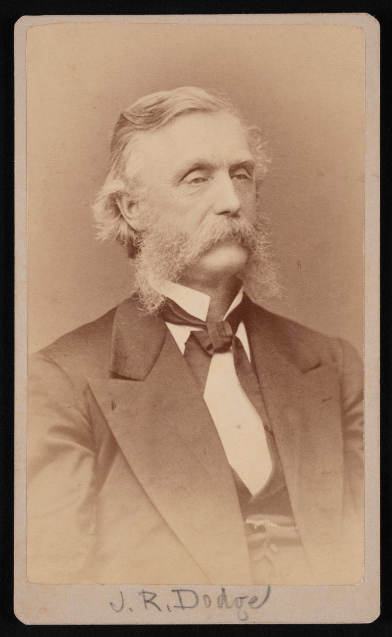 ジェイコブ リチャーズ ドッジの肖像 1823 ～ 1902 年、1878 年。 作： サミュエル・モンタギュー・ファセット