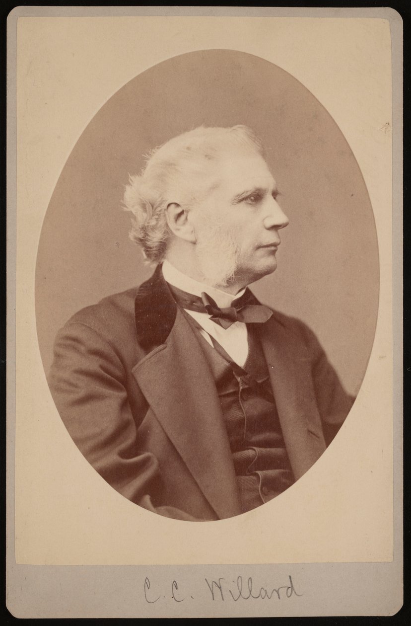 ジョセフ・クラップ・ウィラードの肖像 1820-1897, 1878. 作： サミュエル・モンタギュー・ファセット