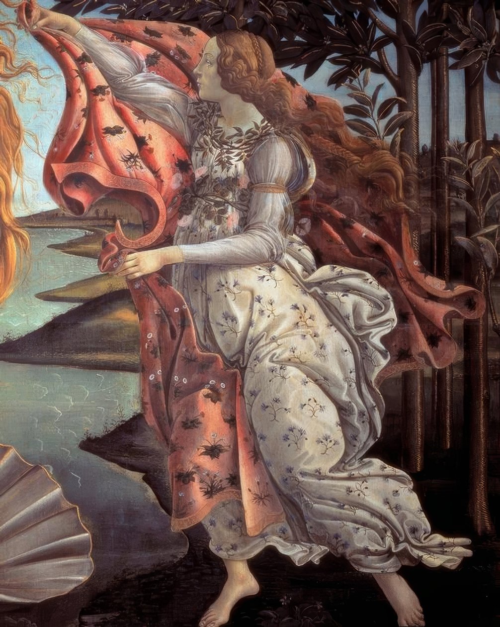 金星の誕生 作： Sandro Botticelli