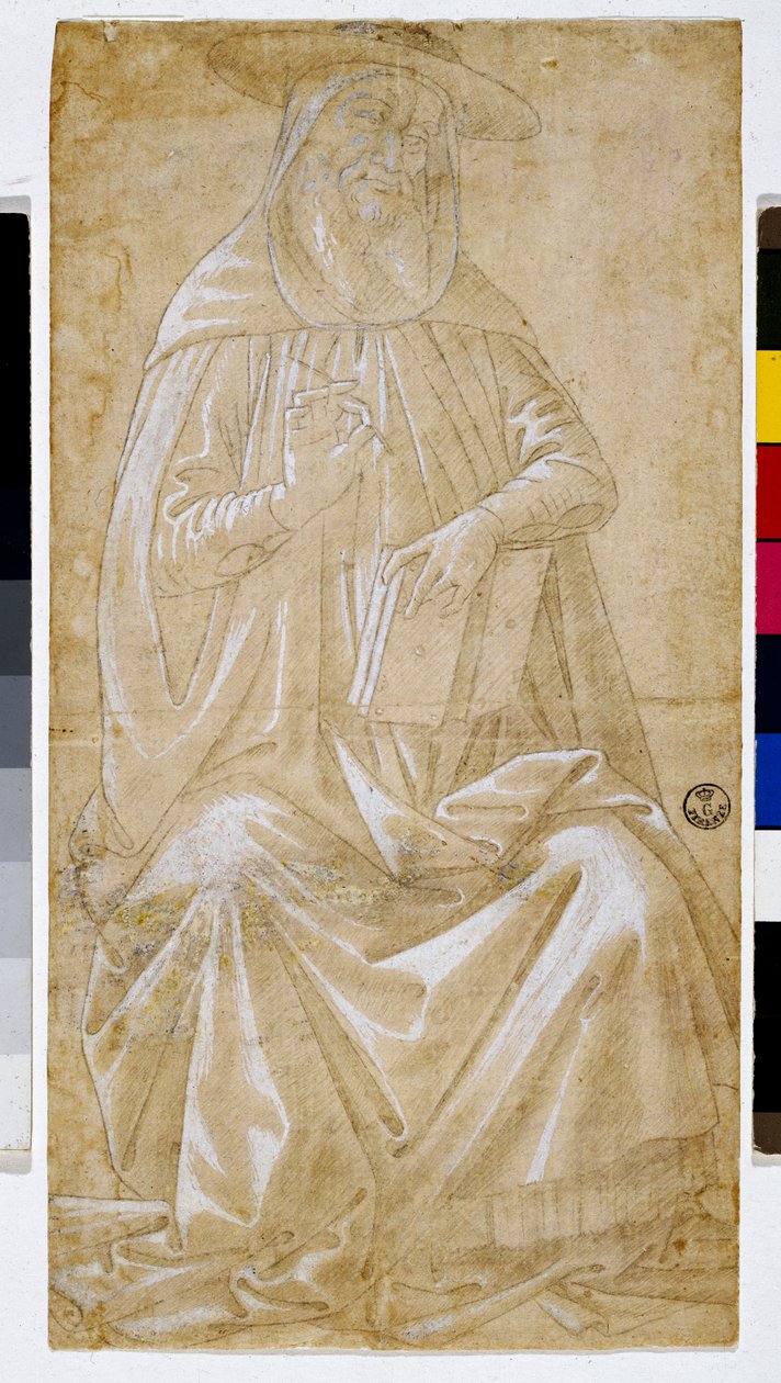 聖ジェロームの研究（デッサン） 作： Sandro Botticelli