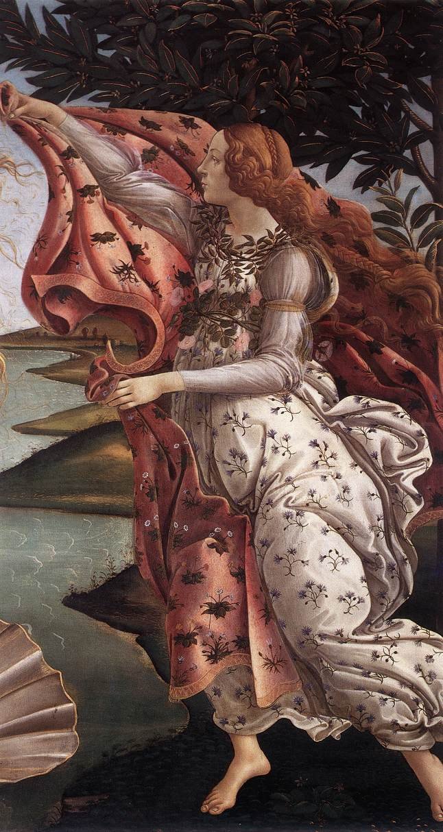 金星の誕生 作： Sandro Botticelli