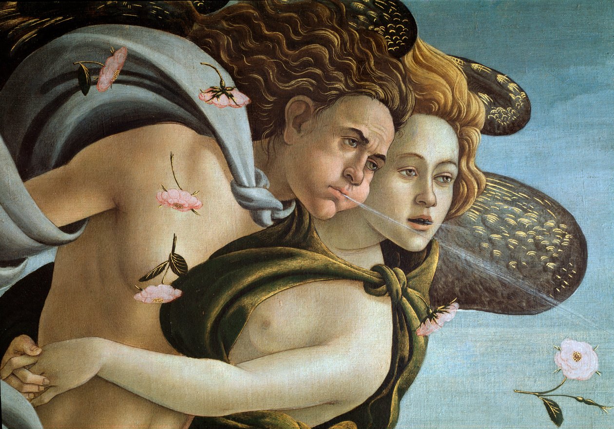 金星の誕生（詳細 作： Sandro Botticelli