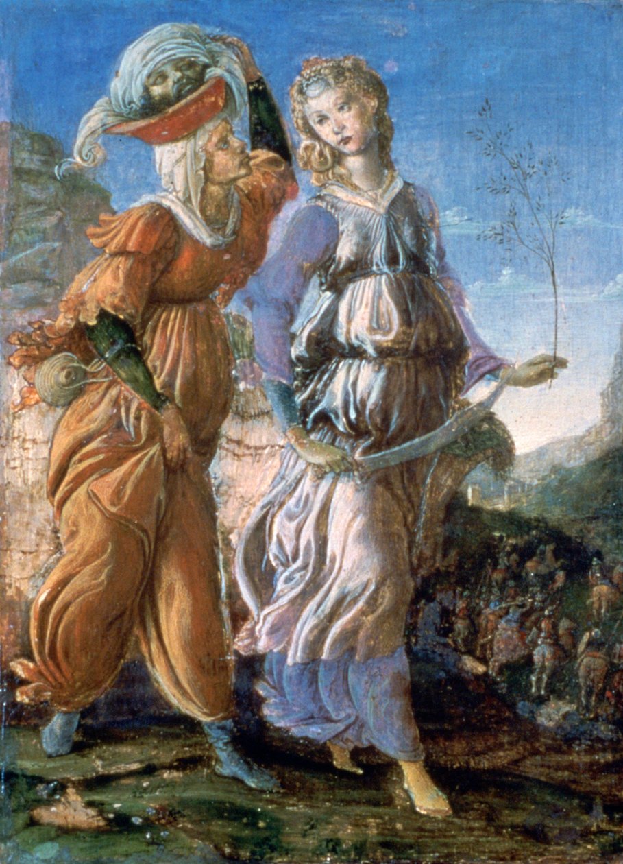 ジュディスの帰還、1467 作： Sandro Botticelli