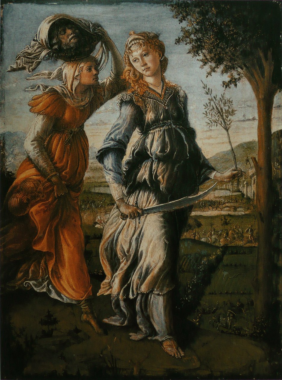 ユディトのベツリアへの帰還 作： Sandro Botticelli