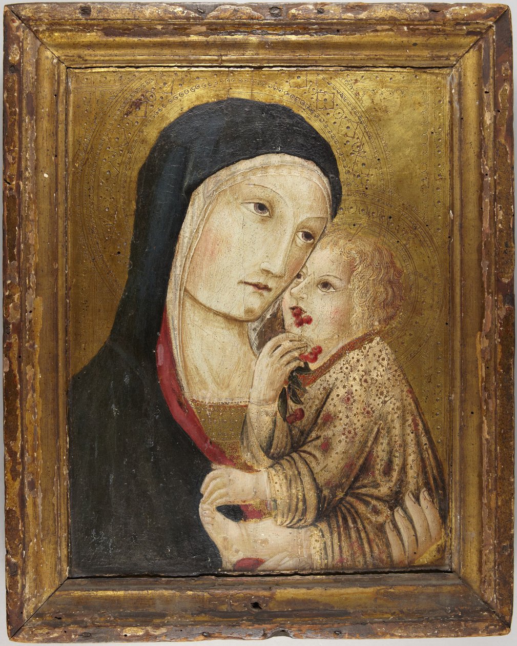 Madonna mit Kind 作： サノ・ディ・ピエトロ