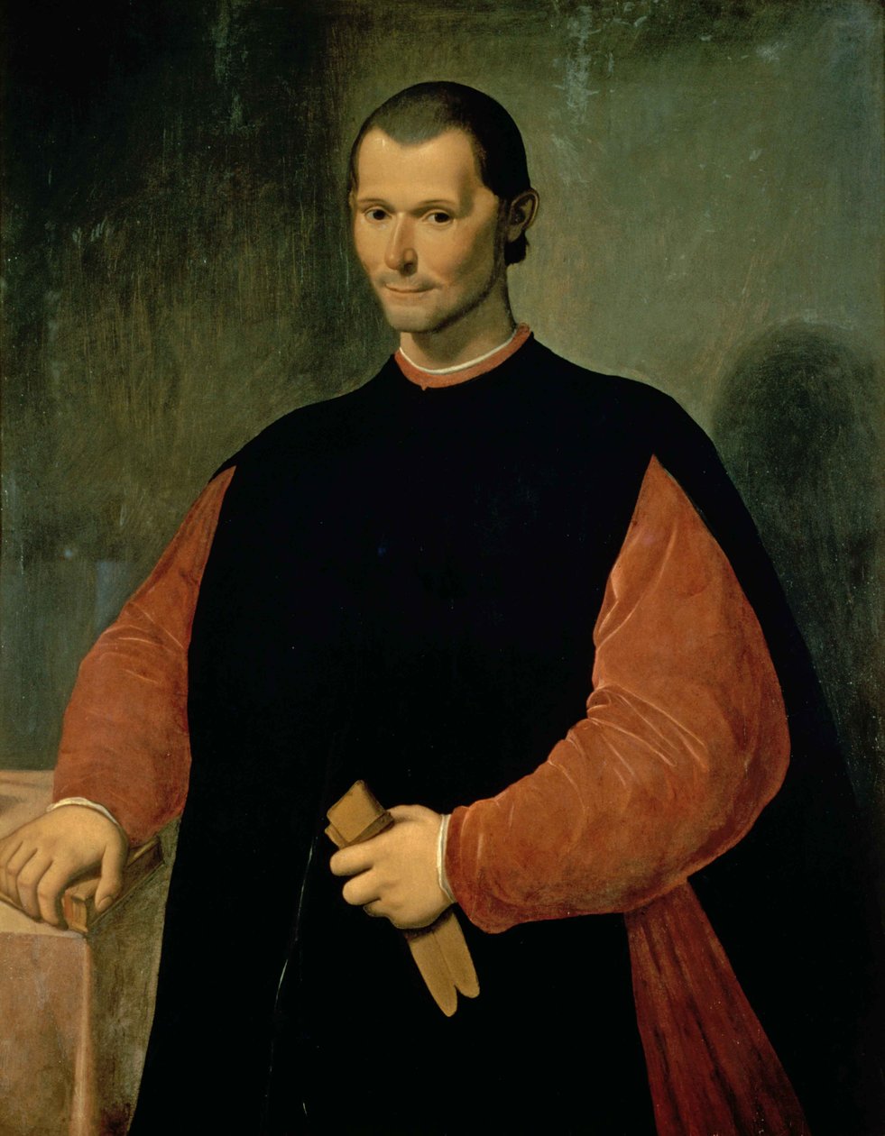 ニッコロ・マキャベリの肖像（1469-1527） 作： サンティ・ディ・ティト