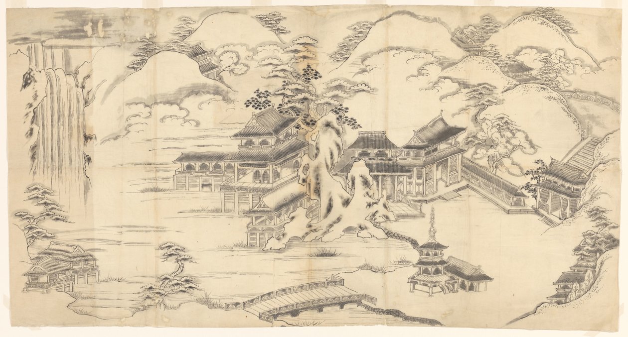 中華風風景 作： 笹谷（の工房）