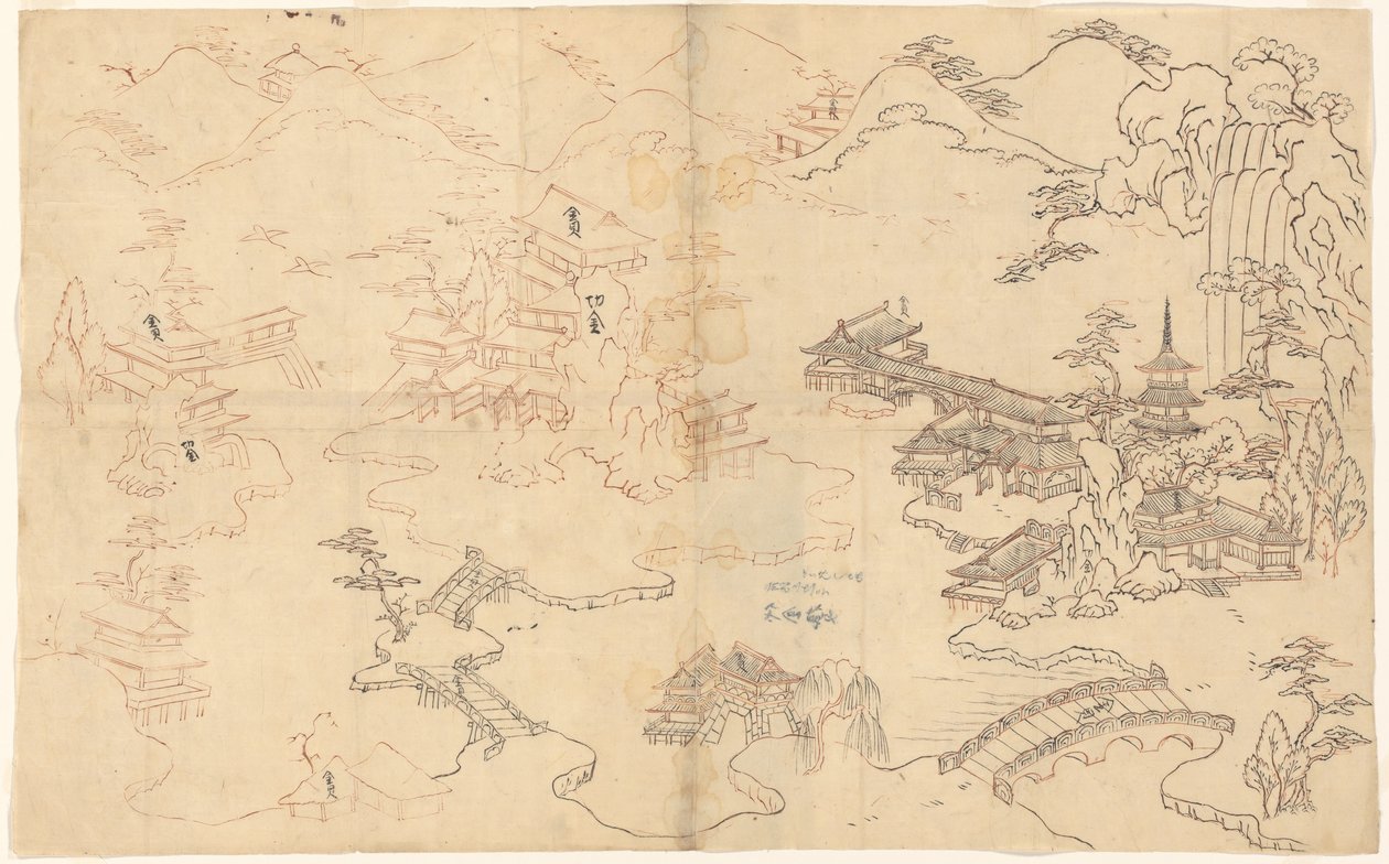 中国スタイルの風景 作： 笹谷（の工房）