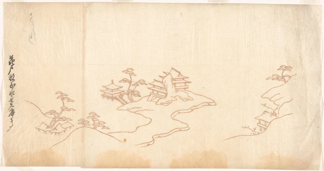 中国風の風景 作： 笹谷（の工房）