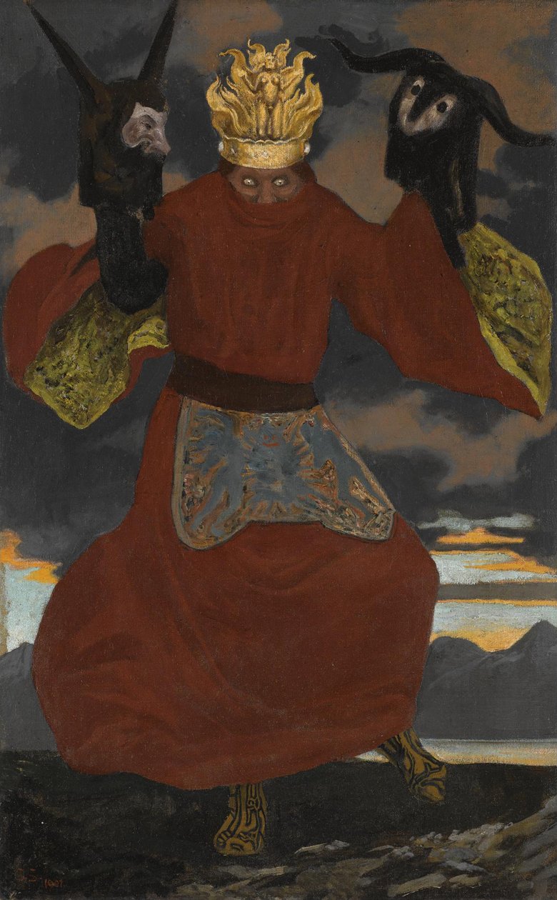 シャーマン絵画 シャーマン、1901 | アートプリント