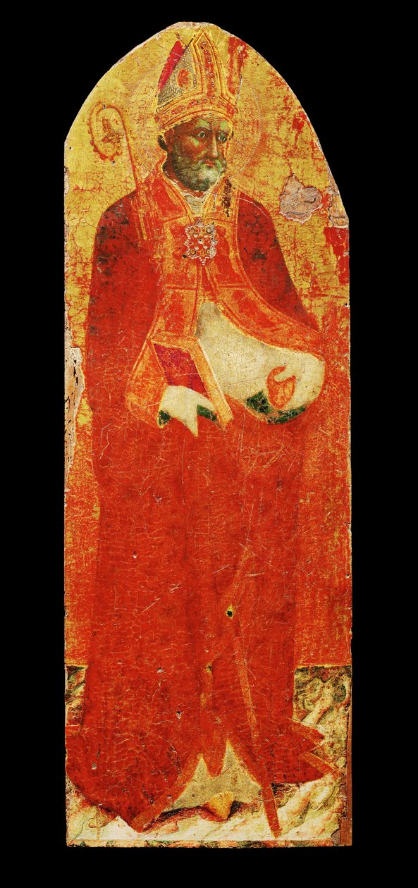 バーリの聖ニコラス... 作： サセッタ (c.1392-1450)