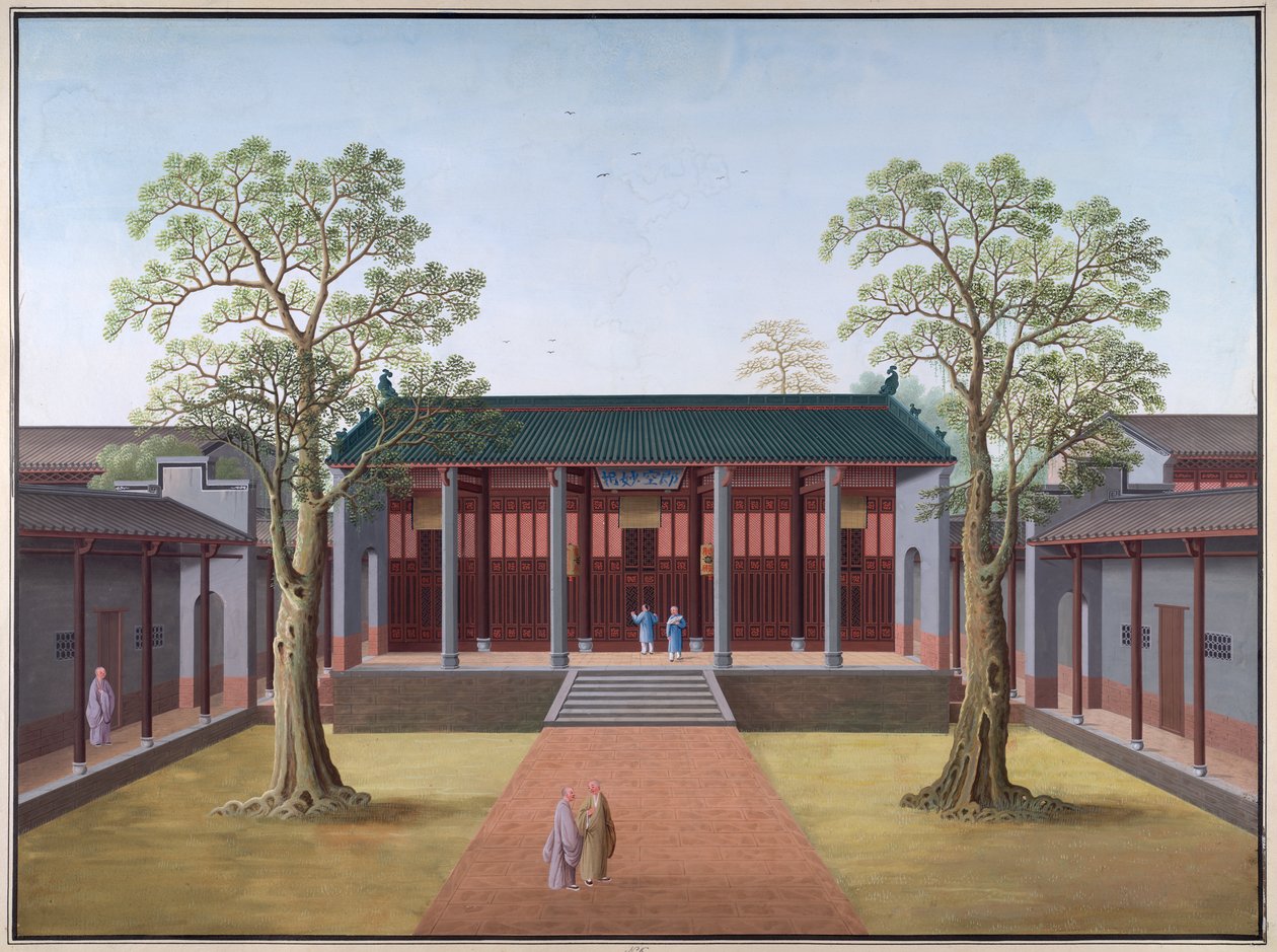 湖南寺 - 涅槃堂 作： 学校の中国語