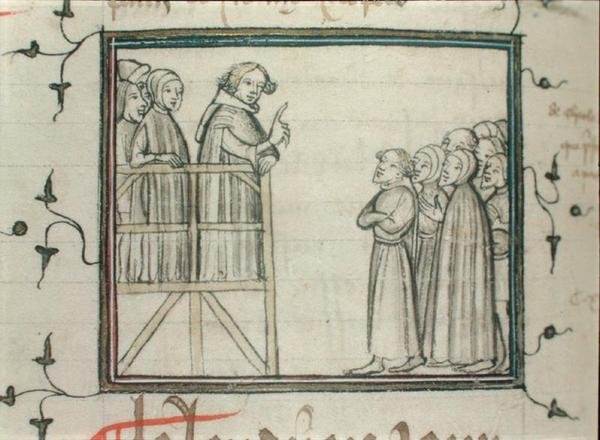 賢者シャルル5世（1338-80） 1364年、パリのレザールでの説教 作： 学校フランス語