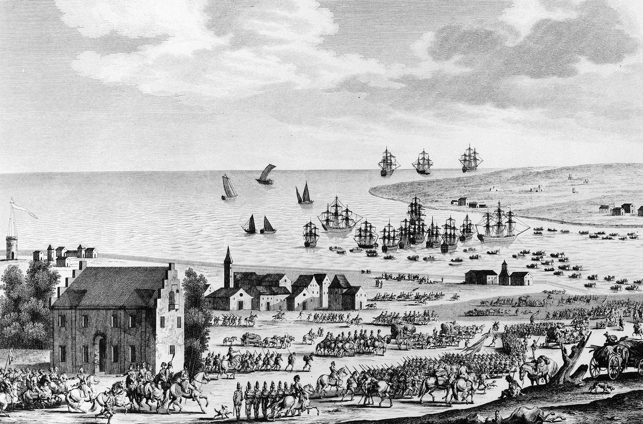 ロシアのアングロによるオランダの脱出とヨーク公の降伏（11月1日） アン8世の霧10号 作： 学校フランス語
