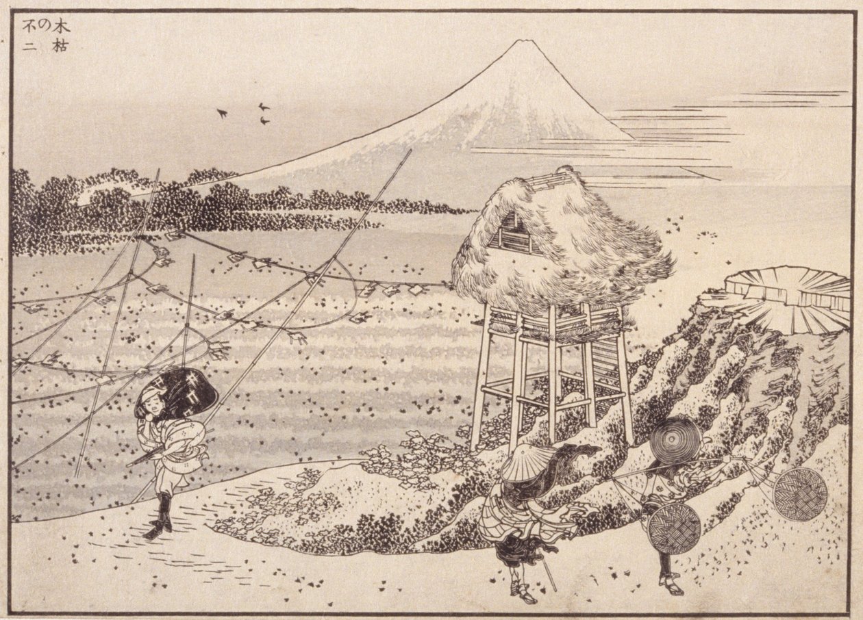 Ventos de outono, Fuji à distância 作： 学校日本語