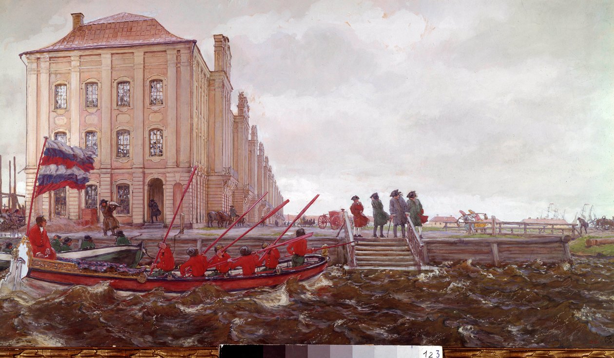 12の大学の匿名のロシア絵画 作： 学校ロシア語