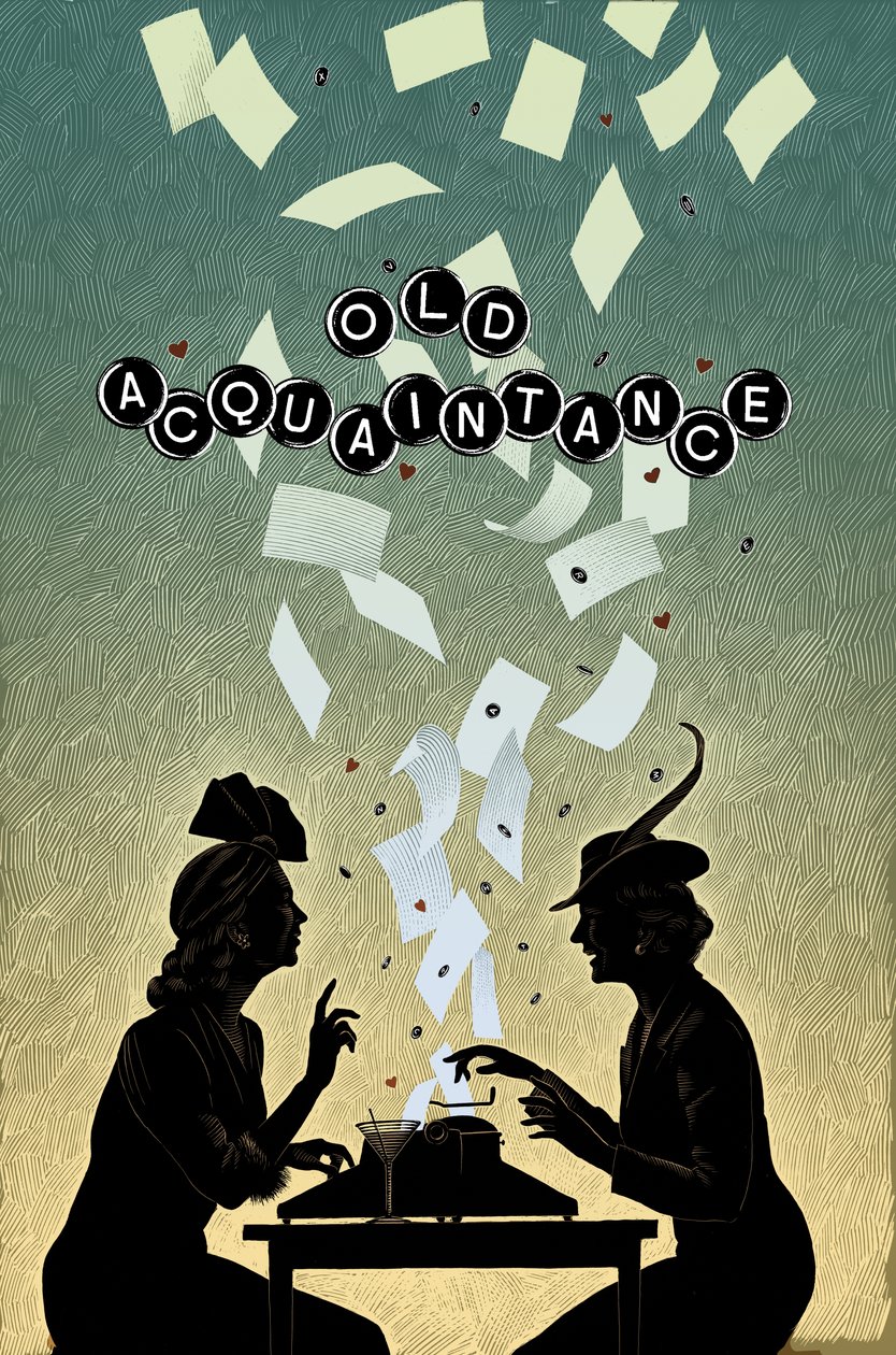 Old Acquaintance, 2007（スクラッチボード、デジタル着色） 作： 